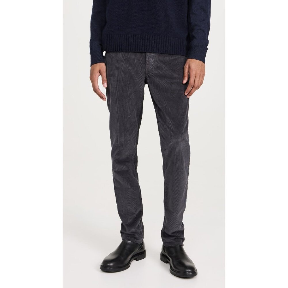 Faherty Stretch Terry Corduroy 5 Pocket Pants  Mens Size 33X31 Gray